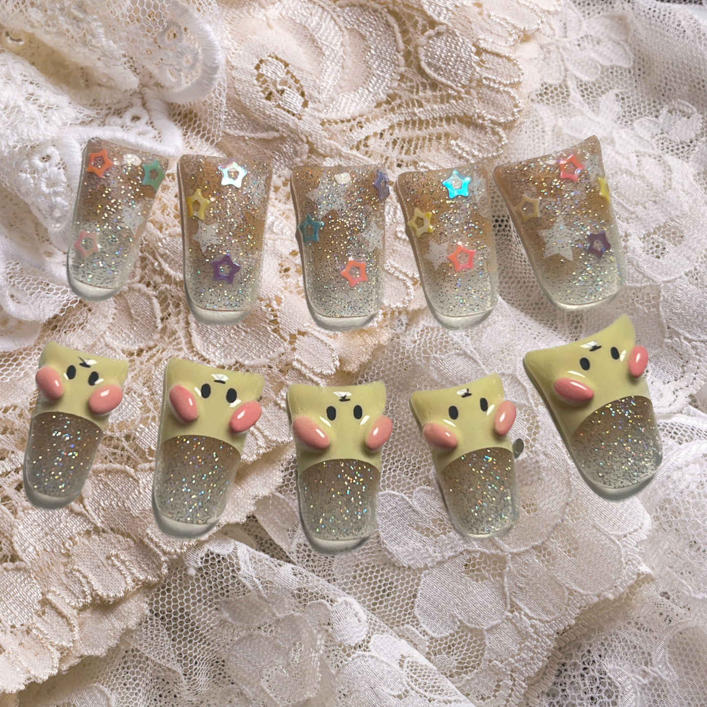 Pompompurin day press-on nails