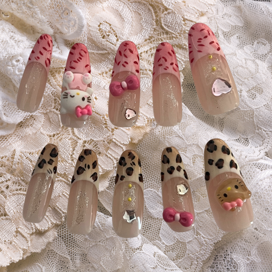 Hello Kitty Era press-on nails